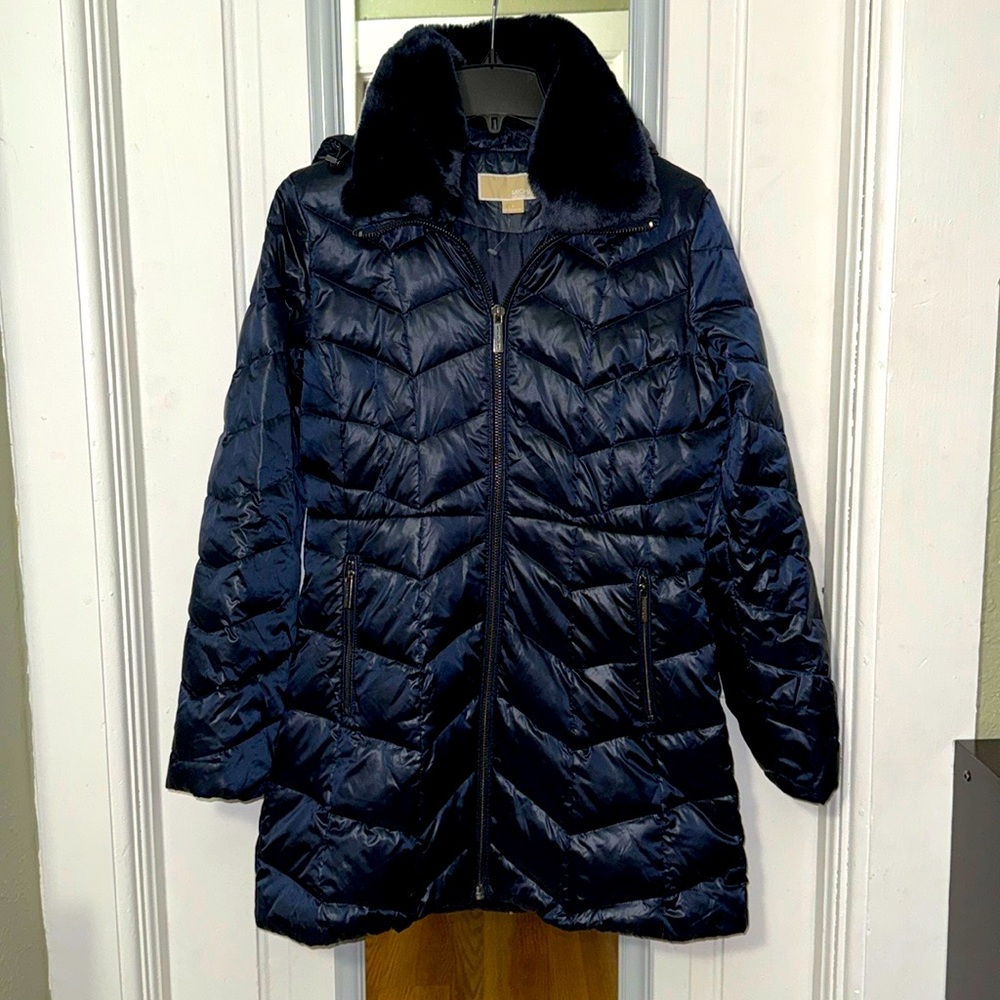 Michael Kors Women Hooded Puffer Coat